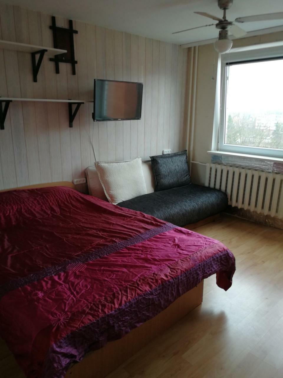 Flat, 1 Room, Study Panevezys Bagian luar foto